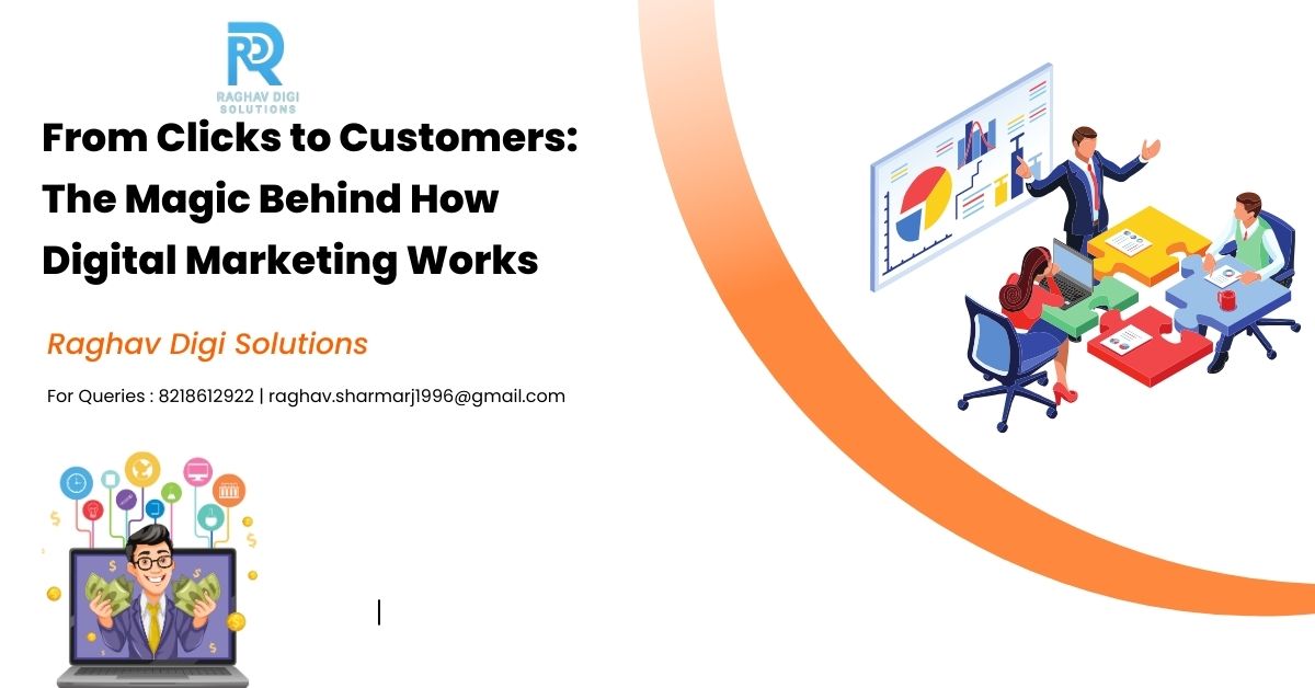 Read more about the article From Clicks to Customers  How Digital Marketing Works
